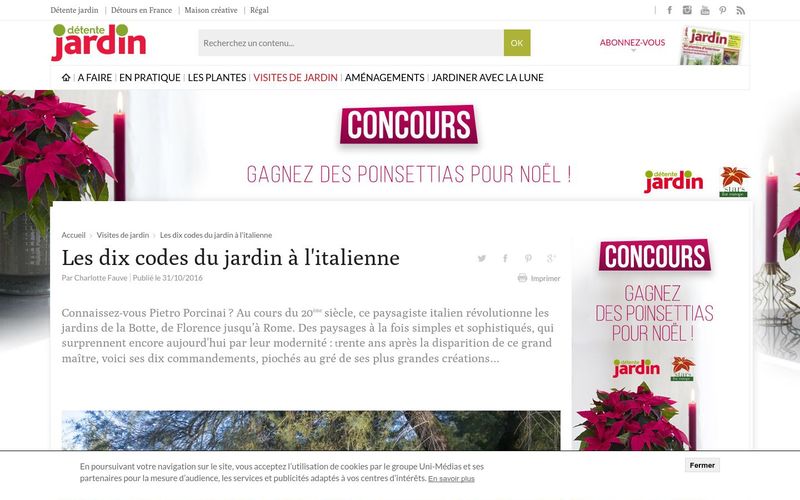Les dix codes du jardin à l'italienne
