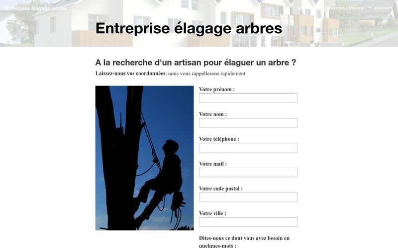 Trouver une entreprise d'élagage d'arbres